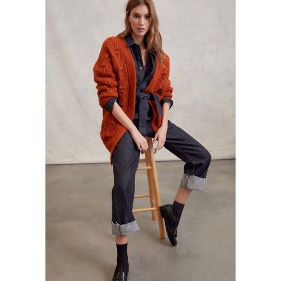 NWT ANTHROPOLOGIE NURIA TEXTURED CARDIGAN - Picture 3 of 11